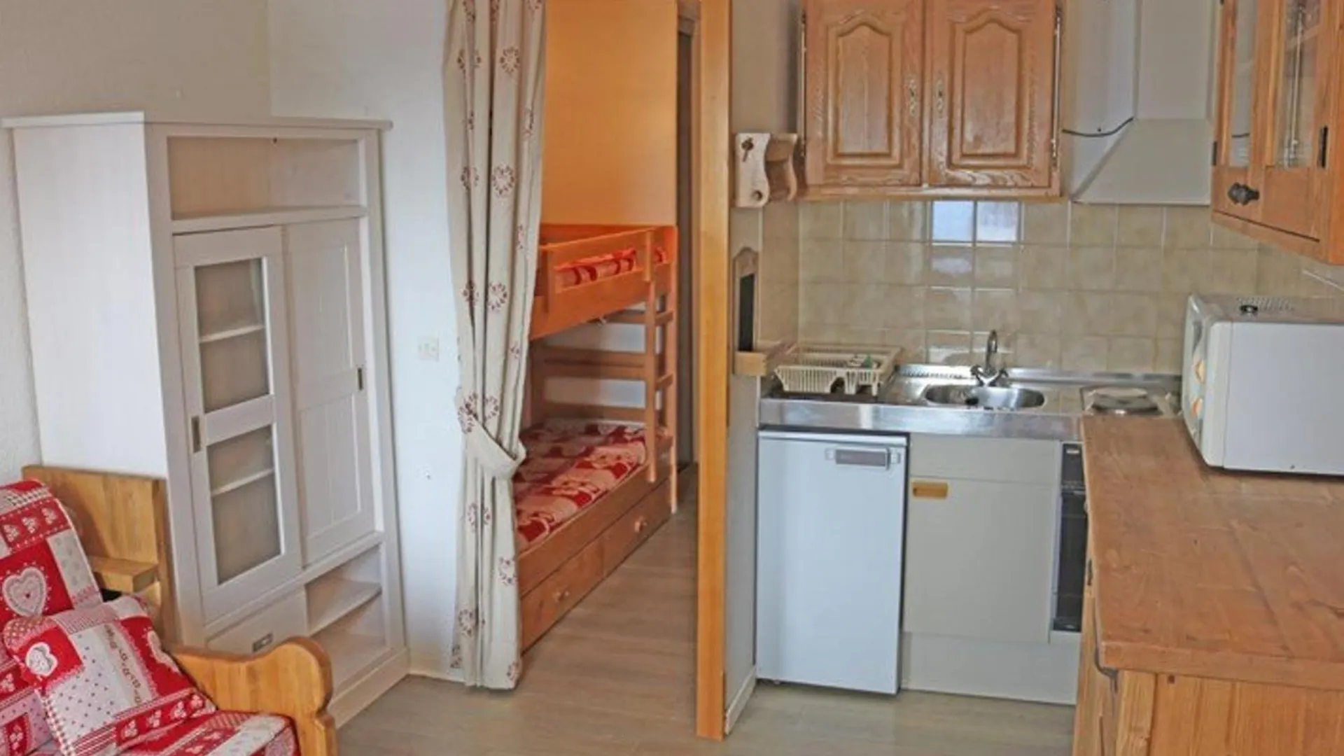 Studio Renove, Style Montagne, Pied Des Pistes, Balcon Expose Sud, Pour 4 Personnes A La Rosiere - Fr-1-398-557 Montvalezan